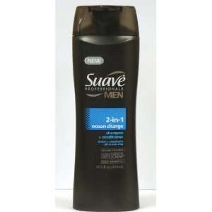 Suave Professionals for Men, 2 in 1, Shampoo + Conditioner 