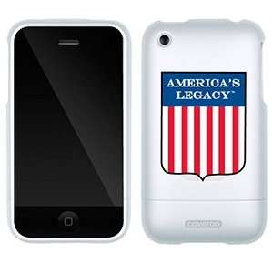  Americas Legacy shield on AT&T iPhone 3G/3GS Case by 