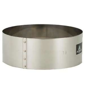  Food Rings Forms   6 1/4 D x 2 3/8 H   Stainless Steel Molds 