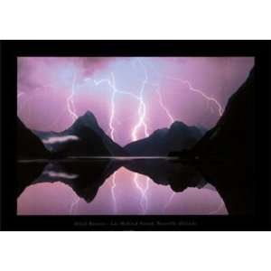  Milford Sound Lake by Daryl Benson 28x20