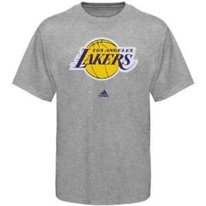   Los Angeles Lakers Youth Ash Primary Logo T shirt