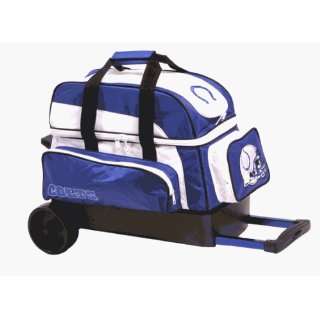  KR NFL Indianapolis Colts 2 Ball Roller Bowling Bag 