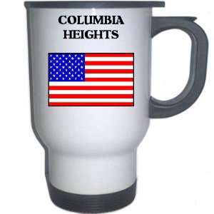  US Flag   Columbia Heights, Minnesota (MN) White Stainless 