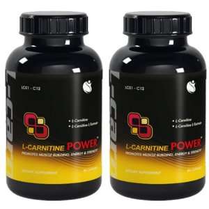   Energy L Carnitine 1000mg 180 Capsules 2 Bottles Health & Personal