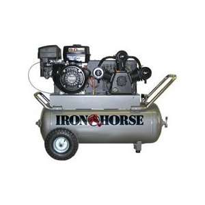  Iron Horse 9 HP 25 Gallon Portable Gas Air Compressor 