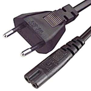 Camson Power Cord/Cable (European Type) for Notebook, LopTop, Camera 