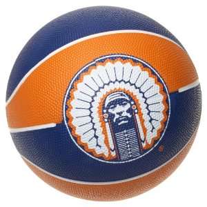   NCAA Official Size Rubber Basketball Illinois