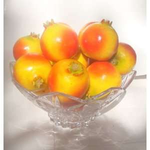  Set of 12 Pomegranate Decorative Fruit 