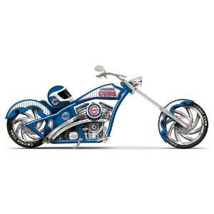  MLB Chicago Cubs Motorcycle Figurine Collection
