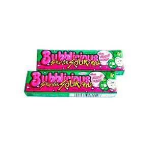 Bubblicious Savage Sour Apple Bubble Gum 5s   36 Unit Pack  