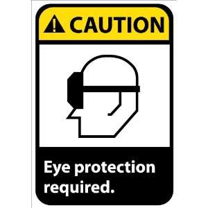 CGA6 to 10P   Caution, Eye Protection Required , 10 X 7, Pressure 