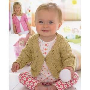  Snuggly Baby Bamboo Lacy Cardi (#1216) Arts, Crafts 
