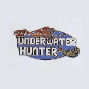  Underwater Hunter Collectible Scuba Diving Pin Sports 