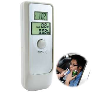 Breathalyzer Alcohol Tester   Dual LCD Display  