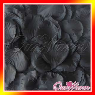   Silk Rose Petals Flowers Used Directly Wedding Party Decoration Colors