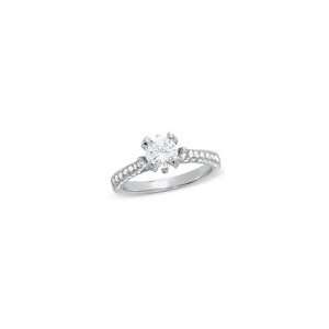 ZALES Diamond Solitaire Engagement Ring in 14K White Gold 1 1/2 CT. T 