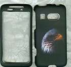 RUBBERIZED USA EAGLE HARD CASE PHONE COVER T MOBILE HTC T8788 SURROUND