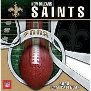  New Orleans Saints 2008 Box Calendar