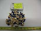 Lot of 50 Parker Brass 1/16 CPI X 1/8 NPT Thermocouple Fittings