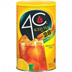 4C Iced Tea Mix   Lemon   28qt. Completely instant   just add water 