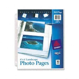  Avery Products   Avery   Photo Pages for Four 4 x 6 