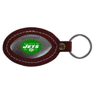  New York Jets NFL Football Key Tag (Leather) Sports 