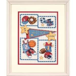  Dimensions Baby Hugs Little Sports Birth Record 9 x 12 
