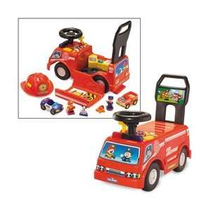 Fire Rescue 911 Open and Play Ride on Playset  Sports 