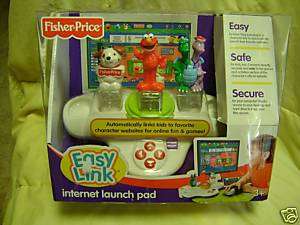 NEW FISHER PRICE EASY LINK COMPUTER ELMO & DRAGON TALES  