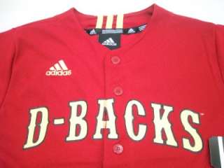 Arizona Diamondbacks Youth Large Baseball Jersey Red  