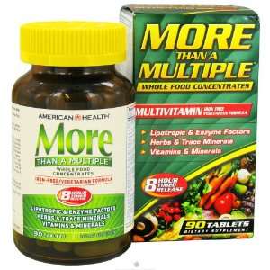  American Health Multiple Vitamin & Mineral Formula More 