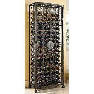    Personalized Antiqued Steel Wine Jail  Initial   A Appliances