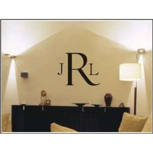  Classic Monogram Wall Decal