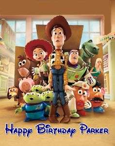 TOY STORY Frosting Sheet Edible Cake Topper  