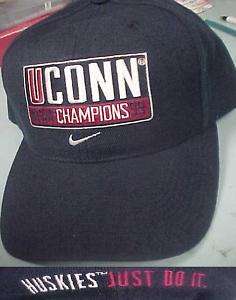 1999 University of Connecticut UCONN HUSKIES CHAMPS Cap  