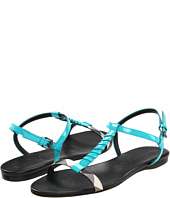 Burberry   Conyers Nova Check Patent Leather Sandals