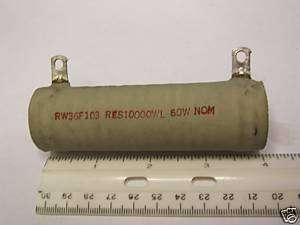 Resistor 10,000 ohms or 10K 60 watt (8 Pieces)  