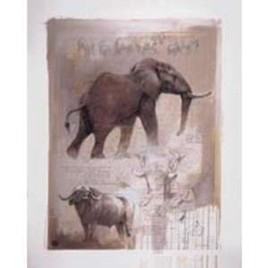  Elephant Poster Print