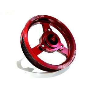  OBX Red Underdrive Crank Pulley 01 06 Mini Cooper S Only Automotive