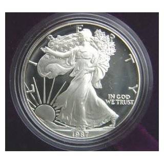  1987 American Eagle 1 Oz Proof Silver Bullion Coin 