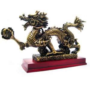 Imperial Dragon   8  Feng Shui Figurine for Wealth Luck, Career Luck 