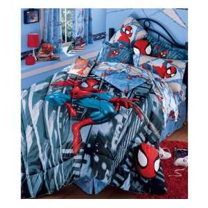  Spiderman Full Bedskirt
