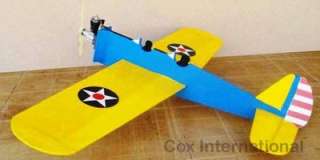 049 Model Airplane Control Line Kit Black Hawk PT 19 for Cox .049 