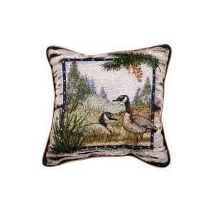  Canadian Geese Goose Bird Decorative Throw Pillow 17 x 