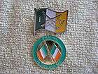 Easter Lily Pin & Patch Irish Freedom Ireland Set Of 2  