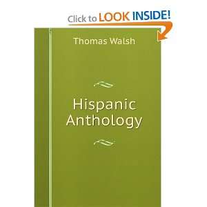  Hispanic anthology; Thomas Walsh Books