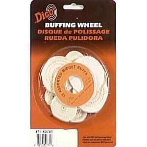  Dico Products Assorted Mini Buffing Wheels 527 71
