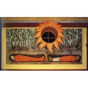  FRAMED oil paintings   Diego Rivera   24 x 14 inches   The 