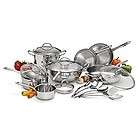  Wolfgang Puck Tri Ply Pro Quality Stainless Steel Cookware Set 18 pc