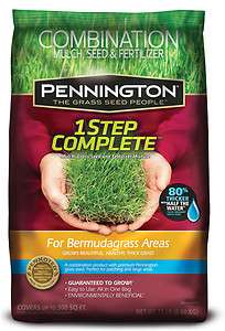 EACH Pennington Grass Seed 1 Step Complete For Bermuda Grass Areas 6 